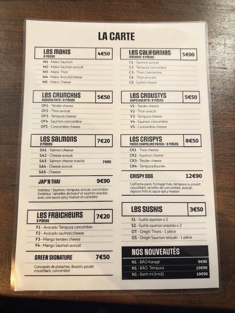 Jap n Thai - Menu Image 4